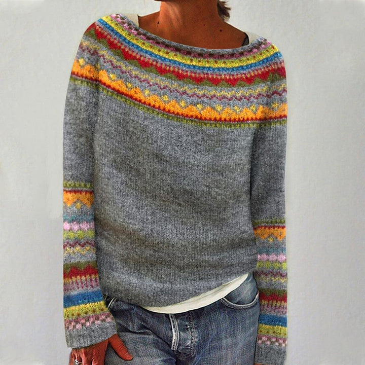 Nina | Vintage sweter dzianinowy