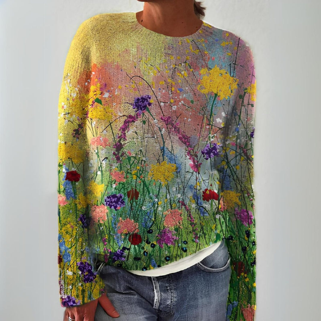 Nina | Vintage sweter dzianinowy
