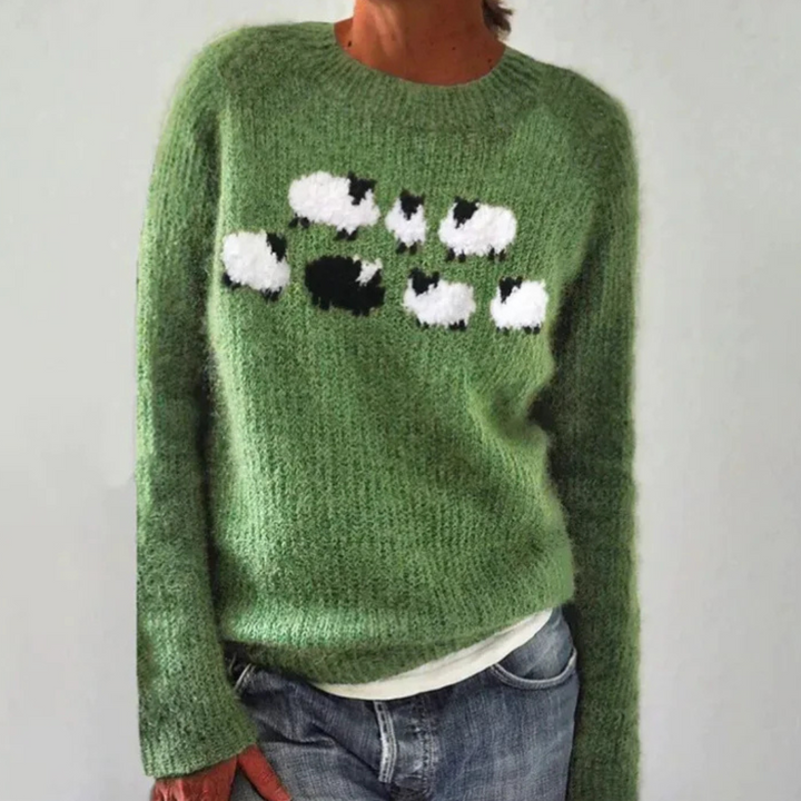 Nina | Vintage sweter dzianinowy