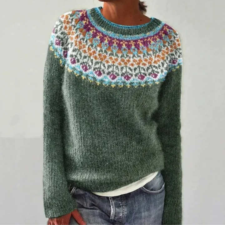 Nina | Vintage sweter dzianinowy