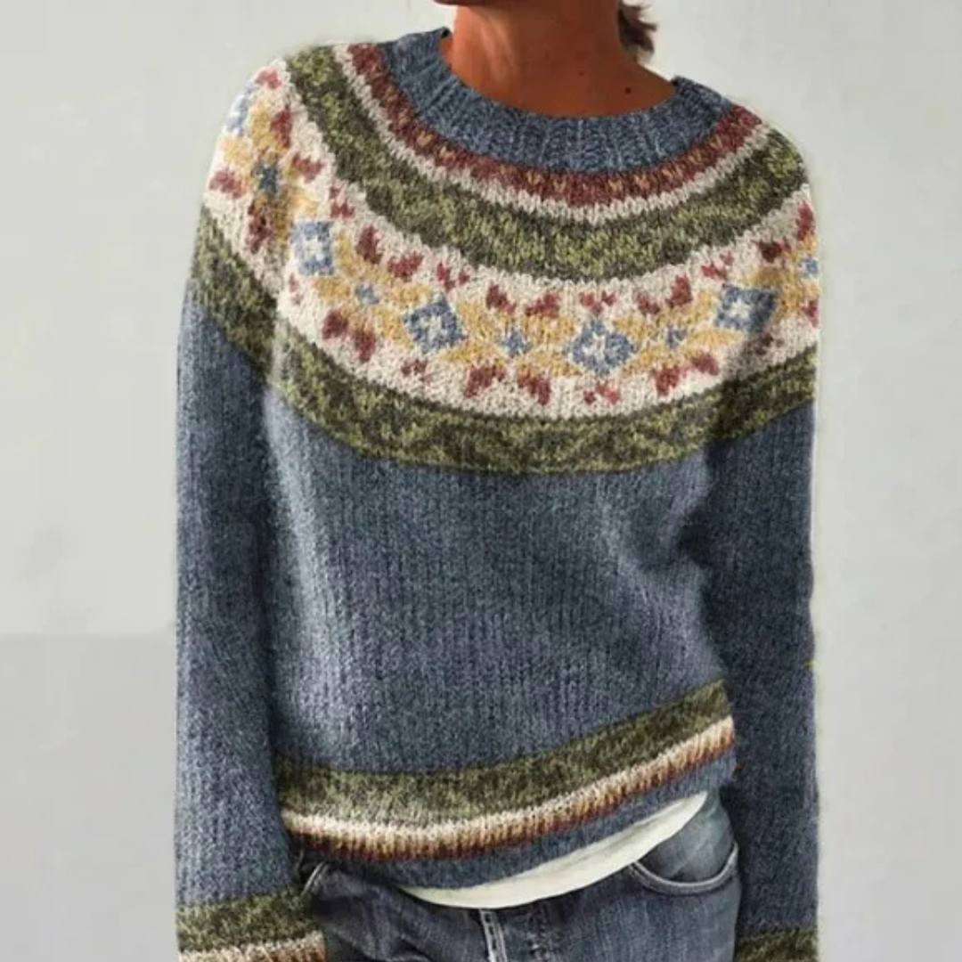Nina | Vintage sweter dzianinowy