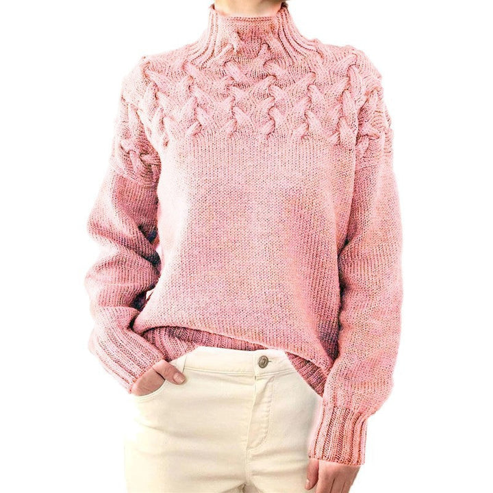 Bridget | Kaszmirowy Sweter z Golfem