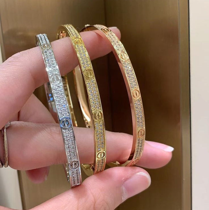 BRANSOLETKA LINK ETERNITY DELUXE W ZŁOCIE
