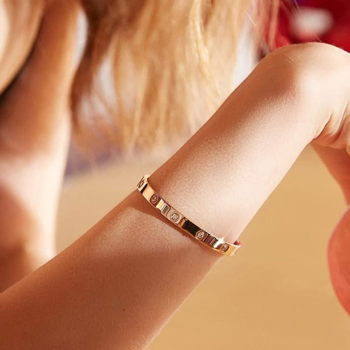 BRANSOLETKA ETERNITY LINK Z CYRKONIAMI