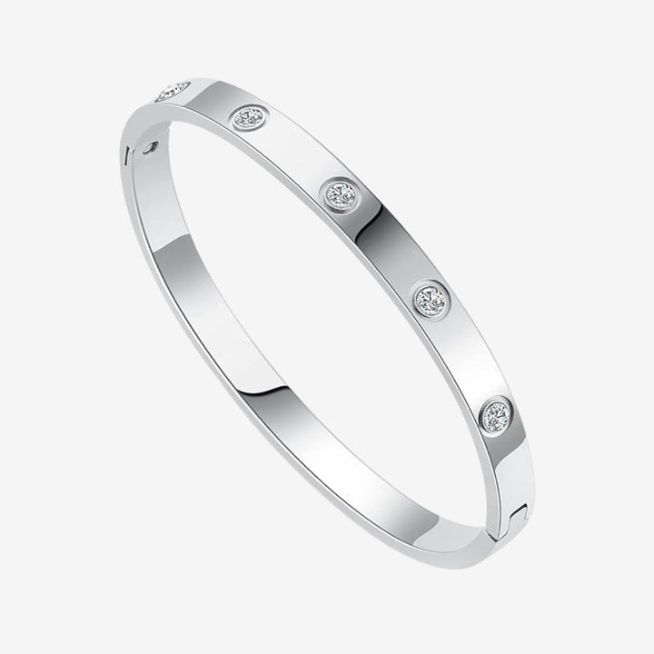BRANSOLETKA ETERNITY LINK Z CYRKONIAMI