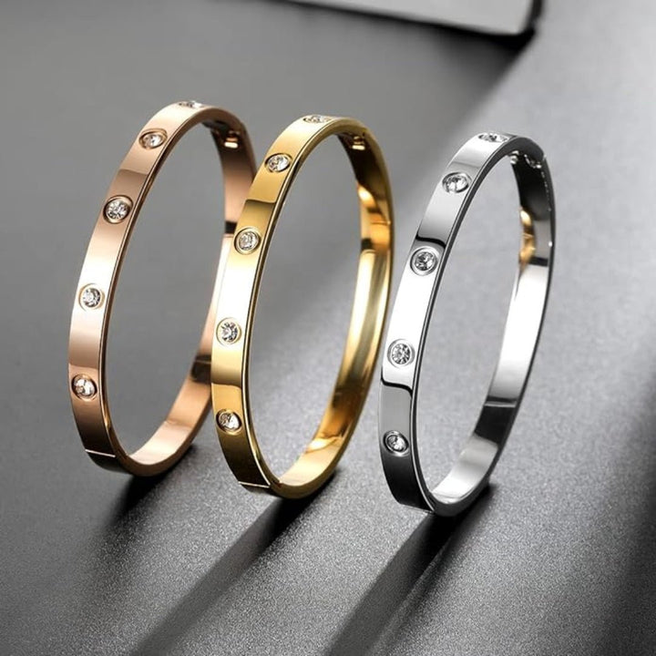 BRANSOLETKA ETERNITY LINK Z CYRKONIAMI